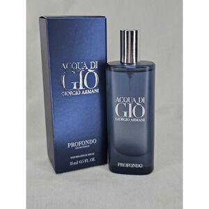 Acqua Di Gio Profundo Giorgio Armani EDP 0.5 Fl. Oz.  Travel Size  Sealed